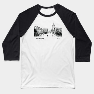 Aurora - Illinois Baseball T-Shirt